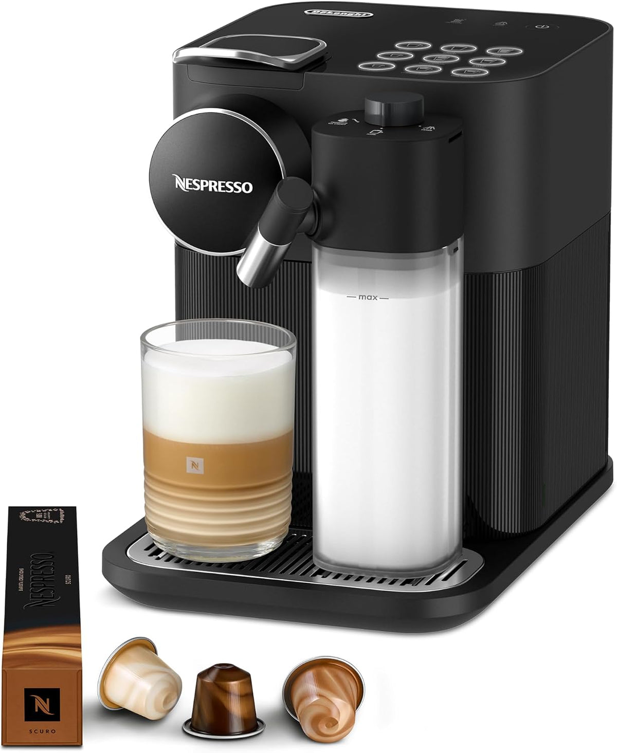 Nespresso Cafeteras individual, Gran Latissima EN 640.B [sch