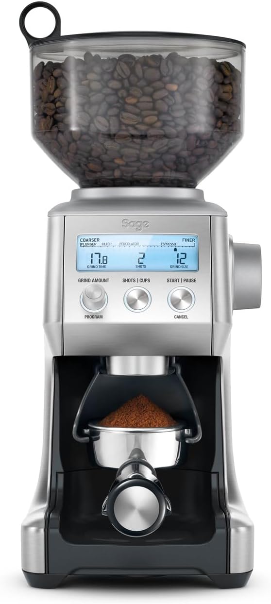 Amoladoras eléctrica Smart Grinder Pro, Acero Inoxidable Cepillado, Sage
