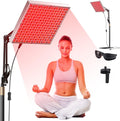 sccvee Tratamiento con infrarrojo, Lámpara de luz roja, lámpara de tratamiento corporal y facial de infrarrojos, lámpara de terapia de luz roja de 225